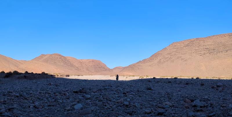 The vast empty valley